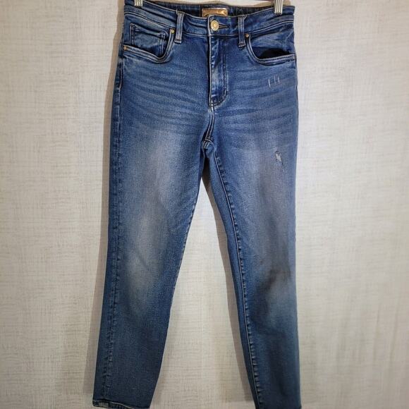 Kut from the Kloth Denim - Kut From The Kloth Jeans Womens 2 Catherine High Rise Ankle Straight Denim